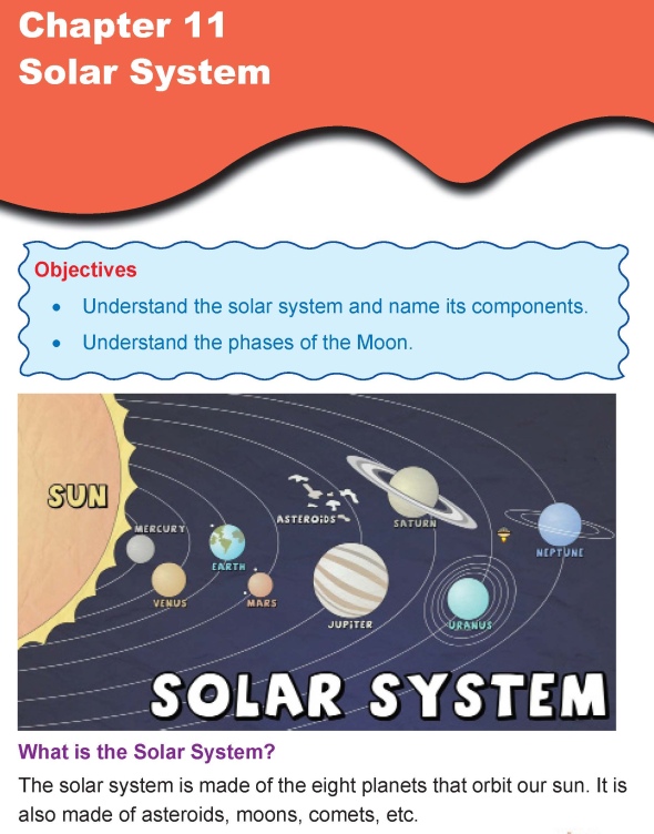 Grade 5 Science Lesson 11 Solar System